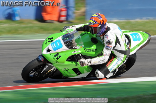 2008-05-11 Monza 0810 Supersport - Chris Walker - Kawasaki ZX-6R